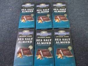 6- 3.5 oz Ghirardelli Sea Salt Almo...