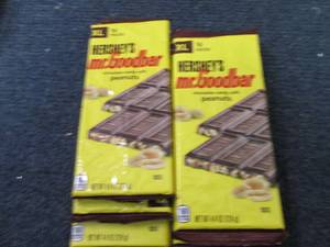 6 - 4.4 oz Hersheys Mr Goodbar...