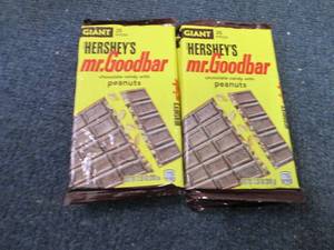 6 - 7.13 oz Hersheys Mr Goodbar...