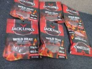 6- 3.25 oz  Bags Jack Links Wild He...
