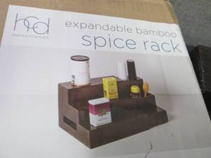 Honey-Can-Do Expandable Bamboo Tier...