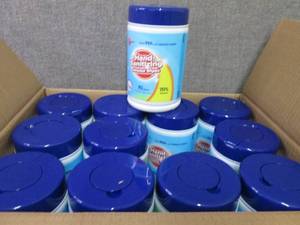 Case of 24- 70ct Canisters Biokleen...