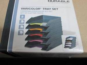 DURABLE VARICOLOR Stackable 5 Lette...