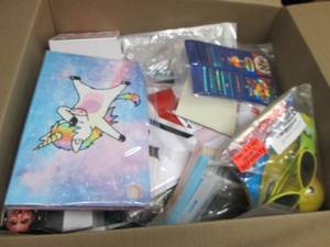 Box of Assorted Small Overstock Ite...