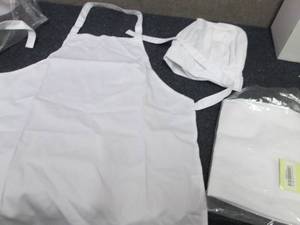 2 Sets Kid ApronChefs Hat...