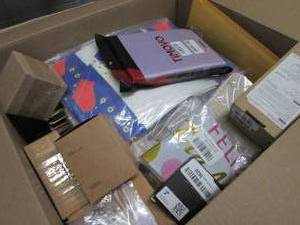 Box of Assorted Small Overstock Ite...