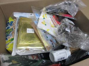 Box of Assorted Small Overstock Ite...