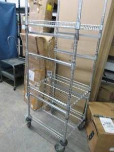 Metal Wire Rolling Cart...