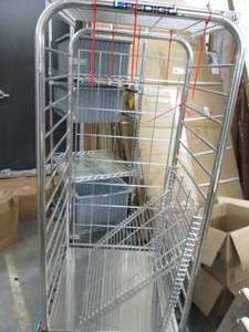 Rolling Metal Wire Cart...
