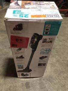 lot 1 image: BLACKDECKER POWERSERIES 20V MAX Cordless Stick Vacuum  open box customer return review pictures