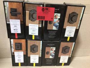 lot 22 image: Lot of assorted Baldwin Deadbolts various models and conditions review pictures