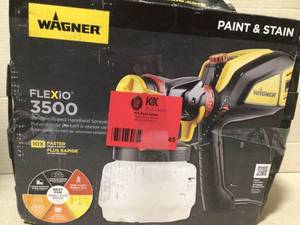 lot 45 image: Wagner Flexio 3500 Handheld HVLP Paint Sprayer review pictures