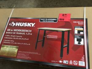lot 51 image: Husky 48 in Workbench not used review pictures