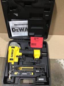 lot 66 image: Dewalt Pneumatic 16-Gauge 2-12 in. Nailer open box customer return see pictures