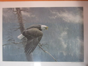 lot 8 image: Robert Bateman S&N Print 506042558 The Air, The Forest And The Watch