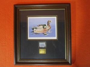 lot 32 image: William C. Morris S&N Print 1012511500 1984-85 Federal Migratory Waterfowl Stamp