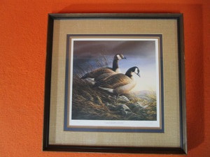 lot 45 image: Terry Redlin S&N Print 589960 Canada Honker Geese (Silent Wings Series)