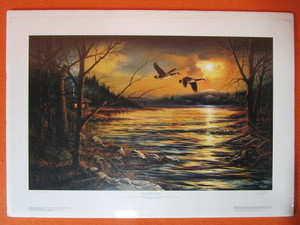 lot 51 image: Terry Redlin S&N Print (Artist Proof) 15225 Hazy Afternoon