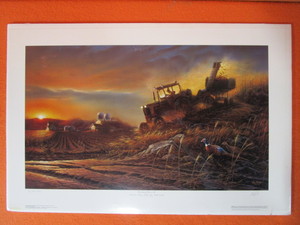 lot 52 image: Terry Redlin S&N Print (Artist Proof) 796 Evening Harvest