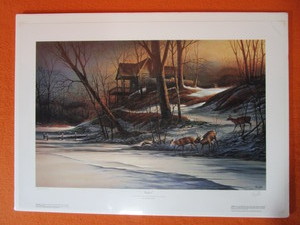 lot 60 image: Terry Redlin S&N Print (Artist Proof) 596 Winter