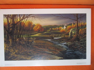 lot 65 image: Terry Redlin S&N Print (Artist Proof) 82480 Indian Summer