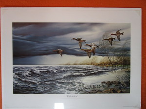 lot 72 image: Terry Redlin S&N Print 167960 White Water