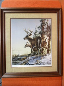 lot 91 image: Terry Redlin S&N Framed Print 828960 All Clear