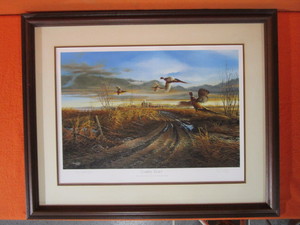 lot 97 image: Terry Redlin S&N Framed Print (Artist Proof) 1396 Country Road