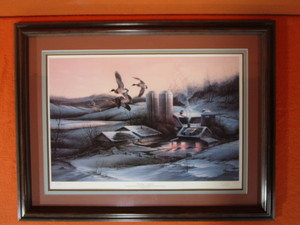 lot 119 image: Terry Redlin S&N Framed Print 6771500 Evening Company