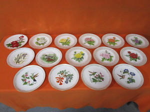 lot 145 image: (15) (Rose & Bird) 10.5 Limited Edition Collector Plates