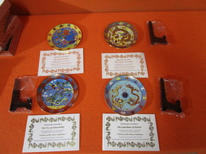 lot 146 image: (4) (Treasures Of The Chinese Mandarins) 7 Limited Edition Collector Plates