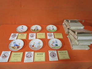 lot 147 image: (6) (The Story Of Heidi) 7.5 Limited Edition Collector Plates