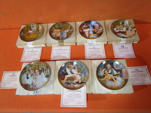lot 157 image: (7) Renee Faure (Coppelia Ballet) 8.5 Limited Edition Collector Plates