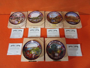 lot 158 image: (6) Marco America (The Waltzes Of Johann Strauss) 8.5 Limited Edition Collector Plates