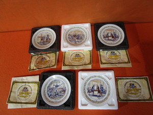 lot 176 image: (5) (Lafayette Legacy Collection) 8.5 Limited Edition Collector Plates
