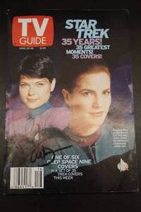 lot 547 image: 35 Years of Star Trek Cast Signed TV Guide April 20-26 2002