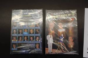 lot 557 image: Lot of (2) DVDs - Salute To Star Treks 40th Anniversary, Grand Slam XIV The Sci-Fi Summit 2006