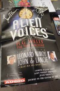 lot 561 image: Alien Voices Movie Poster Signed Leonard Nemoy (New In Box )