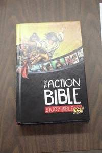 lot 584 image: The Action Bible Study Bible ESV Book