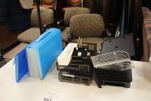 lot 981 image: Lot of  OfficeDesk Organizing Supplies