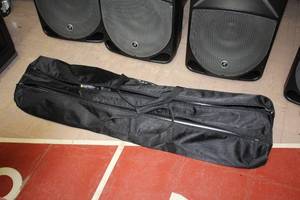 lot 948 image: Lot of (2) Ultimate Speaker Stands with Carry Bag