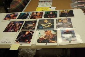 lot 1081 image: Lot of (12) Babylon 5 Signed Photos (in sleeves)
