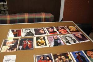 lot 1095 image: Lot of (12) Star Trek Next Generation Signed Photos (in sleeves)