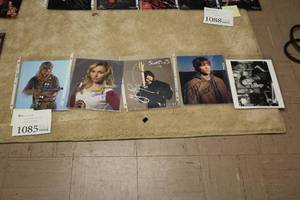 lot 1085 image: Lot of (5) Assorted Sci-Fi Signed Photos (in sleeves)