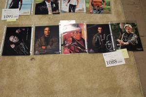 lot 1088 image: Lot of (5) Stargate Signed Photos (in sleeves)