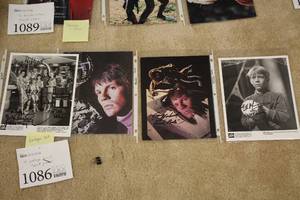 lot 1086 image: Lot of (4) Vintage Sci-Fi Signed Photos (in sleeves)