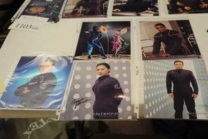 lot 1101 image: Lot of (5) Star Trek Enterprise Signed Photos (in sleeves)