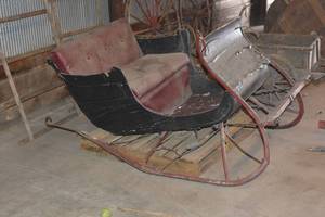 Antique Single Seat Sleigh