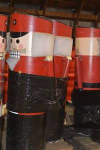 3 Oversized Nut Crackers