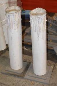 Pallet of props - Candles and bases